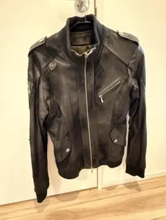 【希少・14th Addiction】レザーライダースジャケット 14th Addiction レザーライダースジャケット