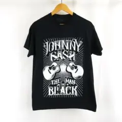 JOHNNY CASH THE MAN IN BLACK バンド シャツ M 黒