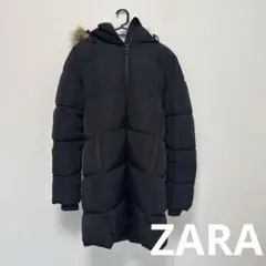 数回使用zara ロングダウンコート　レディース