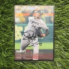 阪神タイガース メッセンジャー投手直筆サイン球団色紙 阪神タイガースOB会協力の「直筆サイン入りレプリカユニホーム」（球団