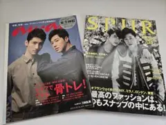 【美品/豪華付録】東方神起表紙　SPUR　anan　ポスターポストカード付き2冊