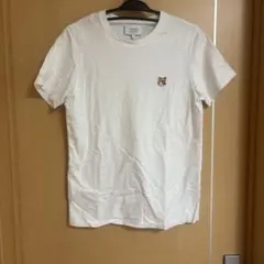 MAISON KITSUNÉ フォックス刺繍 Tシャツ ホワイト Sのサムネイル