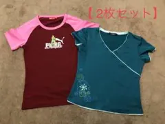 【2枚セット】PUMA 、ヨガスポーツTシャツのサムネイル