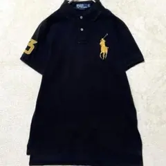 POLO RALPH LAUREN ポロシャツ M チーフキーフ swag 黒金 - メルカリ