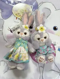 ステラルーぬいぐるみバッジ　と　ステラルー　ぬいぐるみストラップ　セット