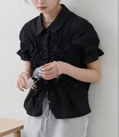 【新品未使用】mystic シャーリングシェイプシャツのサムネイル