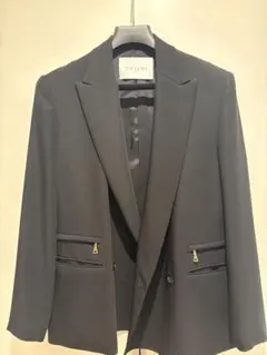 CULLNI 21-AW-032　ダブルジャケット ブラック