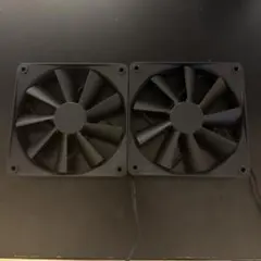 NZXT PCケースファン RF-Q12CR-B1 2個セット 120mm