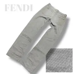 00s y2k archive FENDI denim pants ズッカ柄のサムネイル