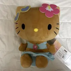 ハローキティ Lぬいぐるみ 日焼けギャル Ver.