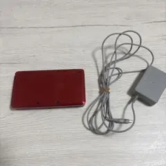 Nintendo 3DS 本体 レッド 充電器付き