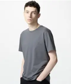 最終値下げユニクロ エアリズムコットンクルーネックTシャツ ホワイト S