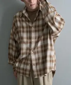 25AW CRAFT STANDARD BOUTIQUE オンブレチェックシャツ