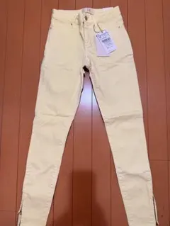 ZARA 新品 パンツ イエロー 34