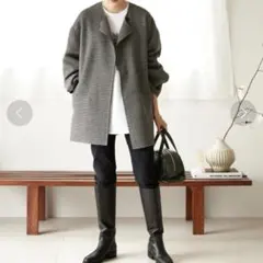 美品です。slobe iena ハミルトンダブルフェイスウールコート