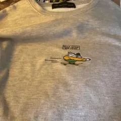 neco addictive design グレー スウェット L