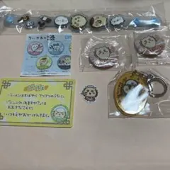 ちいかわ くら寿司 ビッくらポン シーサ　缶バッチ　カード