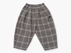 チェック柄 ロングパンツ 100㎝　アミング