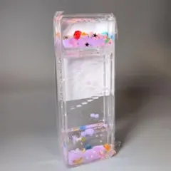 ピンク★キラキラ入り オイルリキッドタイマー オイルモーション