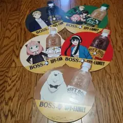 スパイファミリー ボスコーヒー POP 6枚セット