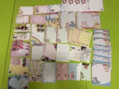 平成 レトロ ギャル メモ帳 、封筒、便箋　バラ売り