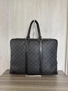 ルイヴィトン ビジネスバッグ ダミエ グラフィット ジュールNM レザー