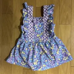 【美品】ニットプランナーknit planner ワンピース水着 100cm新品