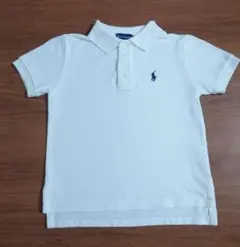 ラルフローレン ポロシャツ ブラウス シャツ 半袖 白 お受験 フォーマル