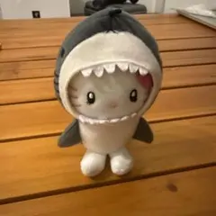 ユニバ　ジョーズ　キティ　ぬいぐるみ　ストラップ　USJ　JAWS　マスコット