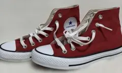【新品】CONVERSE ALL STAR ハイカット スニーカー レッド