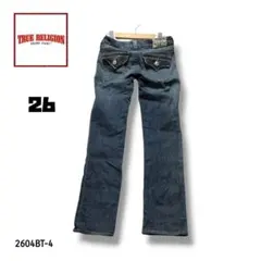 ✴️トゥルーレリジョン　ストレートデニム　26のサムネイル