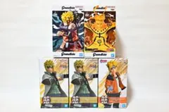 NARUTO BORUTO Grandista 忍界造形列伝 5個セット