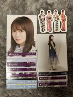 乃木坂46 卒業メンバー 生写真 フレークシール まとめ売り