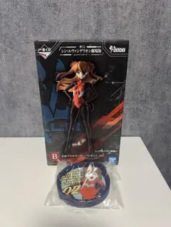 貴重【未開封】エヴァンゲリオンフィギュア　式波アスカラングレー　一番くじ　B賞 2025年最新】式波アスカ ラングレーフィギュア 一番くじb賞の
