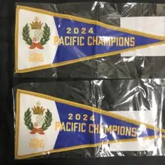 SoftBank Hawks 2024優勝ペナント ミニタオル