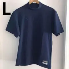 DESCENTE デサント　インナーTシャツ　野球　ネイビー　L ハイネック