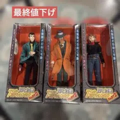 新品未開封 ルパン三世 7インチフルアクションフィギュア 3体セット