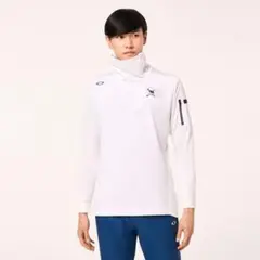 Oakley　オークリー　ゴルフ　ホワイト　トレーナー　タートル　ゴルフウェア