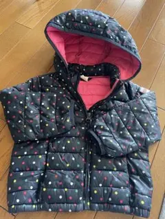 中綿コート キッズ フード取り外し