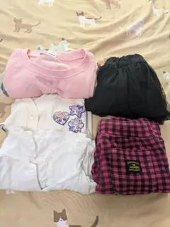 キッズ服セット（110cm~120cm）トップス・ボトムス　女の子　春服