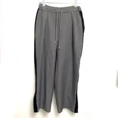 AZULラインタックワイドパンツ