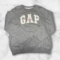 GAP クルーネック スウェット グレー Lサイズ(No.59)