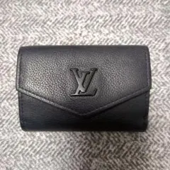 Louis Vuitton ブラック 三つ折り財布　ポルトフォイユ・ロックミニ