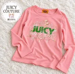 JUICY COUTURE 平成ギャル 長袖 ロンT 綿 ピンク ロゴ Y2K