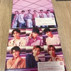 sixtones マスカラ　初回盤A・B ２枚セット