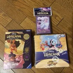 ディズニー Lorcana イングランド探訪　物語の始まりデッキ　公式スリーブ