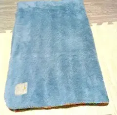 Lemon Duck 青いフリースブランケット（140×200㎝）