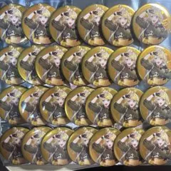 ボカロ　ピアプロ　鏡音リン　メタリック　缶バッジ　27点セット