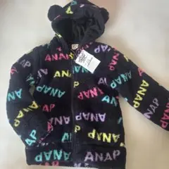 ANAP フリースジャケット ブラック
