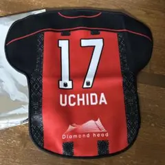 北海道コンサドーレ札幌 ユニフォーム型ハンドタオル 17内田選手ミニタオル